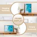 Natural 15x20 Picture Frame Lightweight yet Durable Frame Wall Hanging