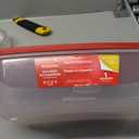 Rubbermaid Easy Find Lids Food Storage Container, 2.5 Gallon, Racer Red