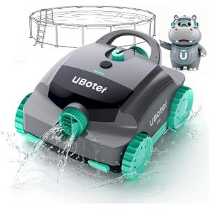 E10 Cordless Robotic Pool Cleaner Automatic Dual-Layer Filtrations | 3L Filter Basket, Anti-Spill Design, Powerful Edge Corner Cleaning Vacuum,120150 Mins Runtime, Auto Parking, Up to 860 Sq.Ft