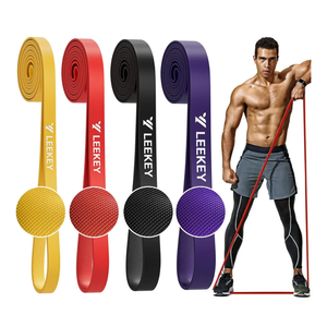 LEEKEY Resistance Bands Set for Pull-Up Assistance & Full-Body Training, Multi-Level Exercise Bands with Bag for Home Workouts, Physical Therapy, Strength Training (Men/Women)