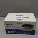 35W Ultrasonic Jewelry Cleaner, 45KHz Retainer Cleaner for Jewelry, 5 Timer & 3 Power Modes, Eyeglasses, Rings, Watch Strap, Dentures - 20oz, 304 Stainless Steel Tank, Quiet <38dB (White)