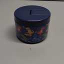 12oz Insulated Vacuum Food Jar with Buckle Lid Wide Mouth Soup Thermo for Hot Food Kids Leakproof Stainless Steel Lunch Container (Blue-Dinosaur)