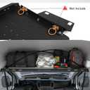 MELIPRON Van Headliner Shelf for Ford Transit 20152025 Mid & High Roof, Overhead Storage Shelf with Modular Mounting Slots, 55 lbs Capacity, No-Drill Installation for Organized Van Storage