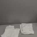 Cuddl Duds Womens Heavyweight Cold Weather Fleece Lined Thermal Set  Long Sleeve Top & Leggings - Winter Lounge Sets (Medium, Off-white)