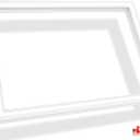 UPGRADED 241872501 Freezer Door Gasket Compatible with Frigidaire Freezer Door Gasket, White 27"x18" 240370901 240370903 Freezer Door Seal For Crosley Kenmore Refrigerator Freezer Door Gasket Seal
