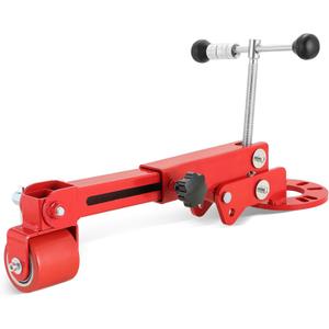 Fender Roller Wheel Arch Flaring Former Extending Reforming Tool, Heavy Duty Wheel Arch Roller Flaring Former for Automobile (Red)