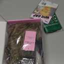 30 inch 134 Synthetic Front Lace Wig For Women Long Curly Wavy Heat-Resistant Glueless Wigs Natrural Hairline and Baby Hair for Daily Life(Brown-Blonde)