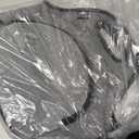 Nordic By Nature Neoprene Lunch Bag for Women & Lunch tote for Kids Insulated Lunch bag Reusable Washable Extra Thick Neoprene & Soft Cotton Feel, Premium Stitching, Outside Pocket, (M) Grey/Black