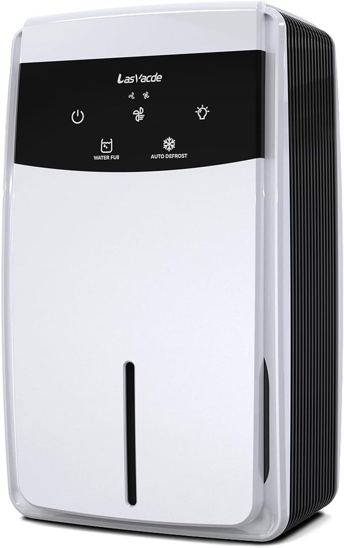 Dehumidifier for Bathroom with Drain Hose, 95 OZ Dehumidifiers for Home Bedroom Basement & RVAuto Shut-off