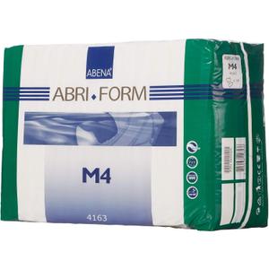 Abena Abri-Form Comfort Plastic-Backed Briefs, Level 4, (Medium To Large Sizes) Medium, 42 Count