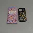 Uppuppy for iPhone 17 Pro Case with Wallet - Fits 4 Card Slots, Compatible with MagSafe for Women Aesthetic Durable PU Leather Credit Card Holder Kickstand Phone Cover for Apple 17 Pro, Lemon Bird