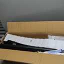 IDEALHOUSE 2 Pack 3 Step Outdoor Stair Handrail Kit, Black Aluminum & Iron Construction for Porch Steps, Easy Assembly Safety Railing, All Hardware & Gloves Included