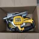 DEWALT 20V MAX Circular Saw, 6-1/2-Inch Blade, 460 MWO Engine, 0-50 Degree Bevel Capability, Battery Not Included - Tool Only (DCS391B) (Yellow)