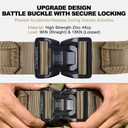 WarBull Tactical Battle Molle Belt, 2'' Quick Release Gun Belt w/Secure Locking, 1.57'' EDC Inner Belt, Duty Combat Belt