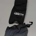 CANDY CANE Inflatable Neck Pillow for Airplane Travel with JShaped Design and 360° Support - Window Leaning Head & Chin Rest for Long Flights - Compact Blow Up for Air Travel