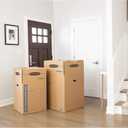 Bankers Box Tall Wardrobe Box 3 Pack, Tape-Free Design, 24" x 24"x 40"(7710501)