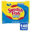 SWEDISH FISH Mini Soft & Chewy Candy, Bulk Candy, 140 Snack Packs