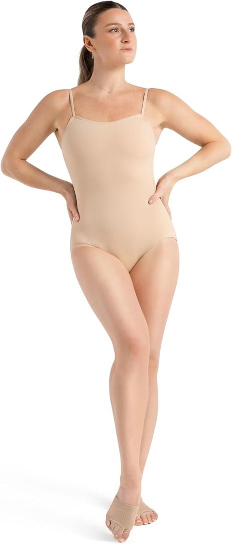 Capezio women's Team Basic Camisole Leotard (Medium, Nude)