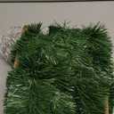 DearHouse 16.5 Ft Christmas Garland Decorations with 50 LED Light, Green Holiday Decor for Outdoor or Indoor Home Garden Artificial Greenery Garland, or Party Holiday Decorations