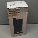 Space Heaters for Indoor Use, 1500W Electric Heater with Thermostat, 70 Oscillation, Remote Control, 3 Modes, 12H Timer, Portable Heater for Bedroom, Office, Home (Gold)