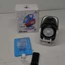 Upgraded Bubble Machine with Remote Control, Automatic Rotation & RGB Lights