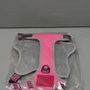 BUMBIN Tactical Dog Harness for Large Dogs No Pull, Famous TIK Tok No Pull Puppy Harness, Fit Smart Reflective Pet Walking Harness for Training, Adjustable Dog Vest Harness with Handle Pink L (L(Neck:19-25", Chest:21-35"), Rose Red)