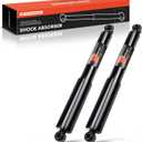A-Premium Rear Pair (2) Shock Absorber Compatible with Nissan Frontier 2005-2019, Driver and Passenger Side