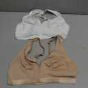 Fruit of the Loom Women's Wirefree Bralette 2 Pack (L)