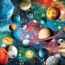 Ravensburger Planetarium 500 Piece Jigsaw Puzzle - Large Format for All Ages | Every Piece Unique with Softclick Technology | Matte Finish for Vibrant, Glare-Free Imagery | FSC-Certified Materials