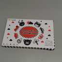 Dr.Rapeti Tummy Time Floor Mirror for Baby Infant Toddler Kids Black and White High Contrast Baby Toy with Teethers Floor Activity Toy Washable Non-Toxic