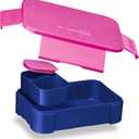 My Vesperbox Lite  Mini Lite - Kids Bento Lunch Box  Extra Durable Lunchbox for Toddlers and School  Leakproof, Child-Friendly, Ideal for Daycare, Preschool & Elementary School (7.48 x 5.12 x 1.97 in, Mini Lite - Purple Blue - 19x13x5cm)