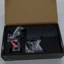 CNRAQR PC Racing Game USB Handbrake for 16Bit SIM for Racing Games, Compatible with G27 G29 G920 G923 T500 T300 Simulate Linear HandbrakeWith Fixing Clip and Plate (Black)