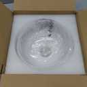 Mid-Century Gold Ceiling Light Fixture - 8 Inch Small Semi Flush Mount Hallway Light with Mini Hand-Blown Milk White Glass Shade,Easy Install Close to Ceiling Lighting for Small Entryway & Kitchen