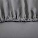 Belsden 3 Pack Microfiber Durable Crib Sheets Fitted, Silky Soft Smooth Breathable Baby Sheets Set for Boys Girls, 28''x 52'' Fits Standard Crib and Toddler Mattresses, White + Gray + Lt Gray (White & Grey & Light Grey)