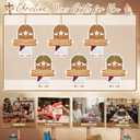 36 Sets Mothers Day Gifts Bulk Jesus Scented Ornaments with Cards Bags for Women Church Office Christian Party Favors Religious Scripture Hanging Decor, 6 Fragrances