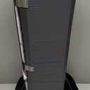 Pamo Babe Portable Playard,Sturdy Play Yard with Padded Mat and Toy bar with Soft Toys (Grey)