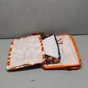 CHENGU 3 Pcs Basketball Baskets Storage Bin Basket for Gifts Collapsible Waterproof Canvas Cube Sports Storage Basketball Organizer with Handles for Clothes Toys Balls Shelf Nursery Boxes Decor