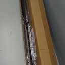 ALLZONE Tension Curtain Rods for Windows 66 to 120 Inch, Heavy Duty Curtain Rods No Drilling, Extra Long Tension Rod for curtains, Outdoor Tension Rods for Patio, Bedroom, Dark Brown