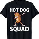 Cool Hotdog Outfit For Men Women Adult Hotdog Hot Dog Lover T-Shirt 4T