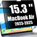 Ceydebne Privacy Screen Protector for MacBook Air 15 Inch (2023-2025, M2, M3, M4) Removable Laptop Privacy Screen Shield