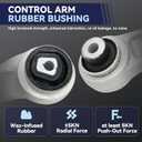 Front Control Arm Compatible with BMW F07 F01 2009-2017 - 740i, 750i, 740Li, 750Li, 760Li, 535i GT, 550i GT, Alpina B7, Alpina B7L
