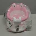 Baby Bath Seat for Babies 6 Months & up Non-Slip Toddler Bath Seats for Sitting Up Infant Bathtub Chair with Suction Cups and Soft Cushion for Baby Shower Tub Seat (Pink)