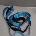 Stretching Strap with 10 Loops-Yoga Strap for Physical Therapy,Home Workout,Pilate & Flexibility Training,Non Elastic Exercise Stretch Band for Hamstring,Leg Stretcher Belt,Flexibility Fascia (Blue)