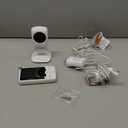 Baby Monitor with Camera and Audio, Video Baby Monitor No WiFi Night Vision 2.4" LCD Screen Portable Baby Camera Monitor Alarm Lullaby Temperature Sensor and 1000ft, Ideal for Baby/Elderly/Pet