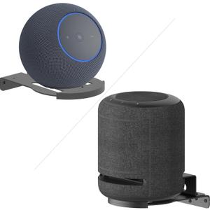 HOOKMEMO Wall Mount Stand Compatible for Echo Studio Speaker and Other Suitable Speakers,Sonos Era100,Sonos Era300 and Homepod 2 and sonyTREBLAB HD-360