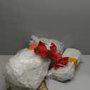 HOYECHI 4 FT Christmas Decorations Outdoor Lighted Reindeer  3-Piece 2D Deer Family Set with 145 Warm White LED Lights for Yard, Lawn, Garden & Porch Holiday Display - White