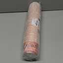 50 Pack Rustic Wood Ice Cream Cups 9 oz Wood Grain Disposable Dessert Bowls Paper Soup Bowls Vintage Snack Cup for Hot or Cold Food Western Themed Birthday Camping Baby Shower Party Supplies (Brown)