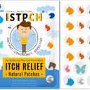 5 x Itch Relief Patches for Kids & Adult, Natural Bug Bite Itch Relief Stickers, Reduce Swelling & Itching - After Bite Relief, Summer Travel Camping Essential Gifts (36 Counts)