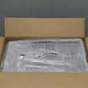 iSPECLE Deep Freezer Organizer Bins - 15.8~18.1 Inch Freezer Baskets for Chest Freezer, 7 Cu.Ft Chest Freezer Organizer Bins, 2 Small Expandable Hanging Baskets and 4 Stackable Bins, 6 Pack, White