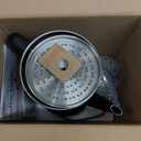 Presto 02815 12Cup Cordless Coffee Percolator  Stainless Steel, Modern Design, Easy Pour Spout, StayCool Handle, MatteBlack